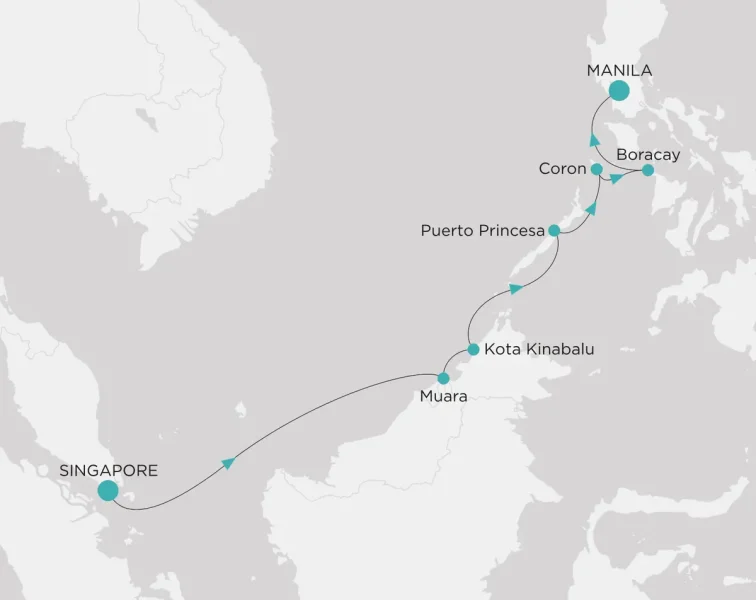 Singapore to Manila