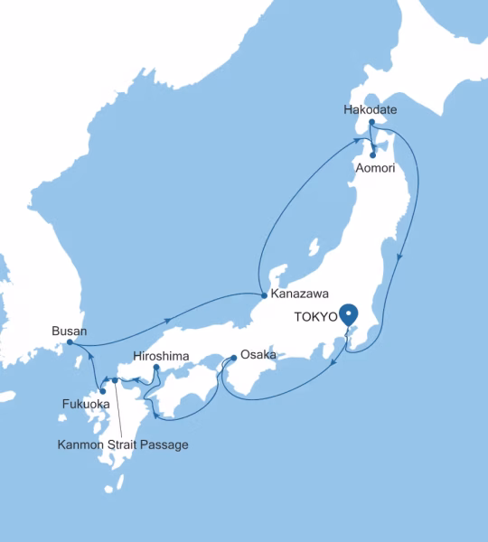 Japan cruise