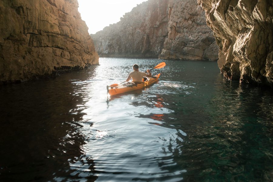 Kayaker Tauck
